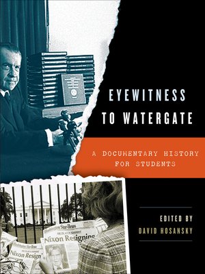 cover image of Eyewitness to Watergate